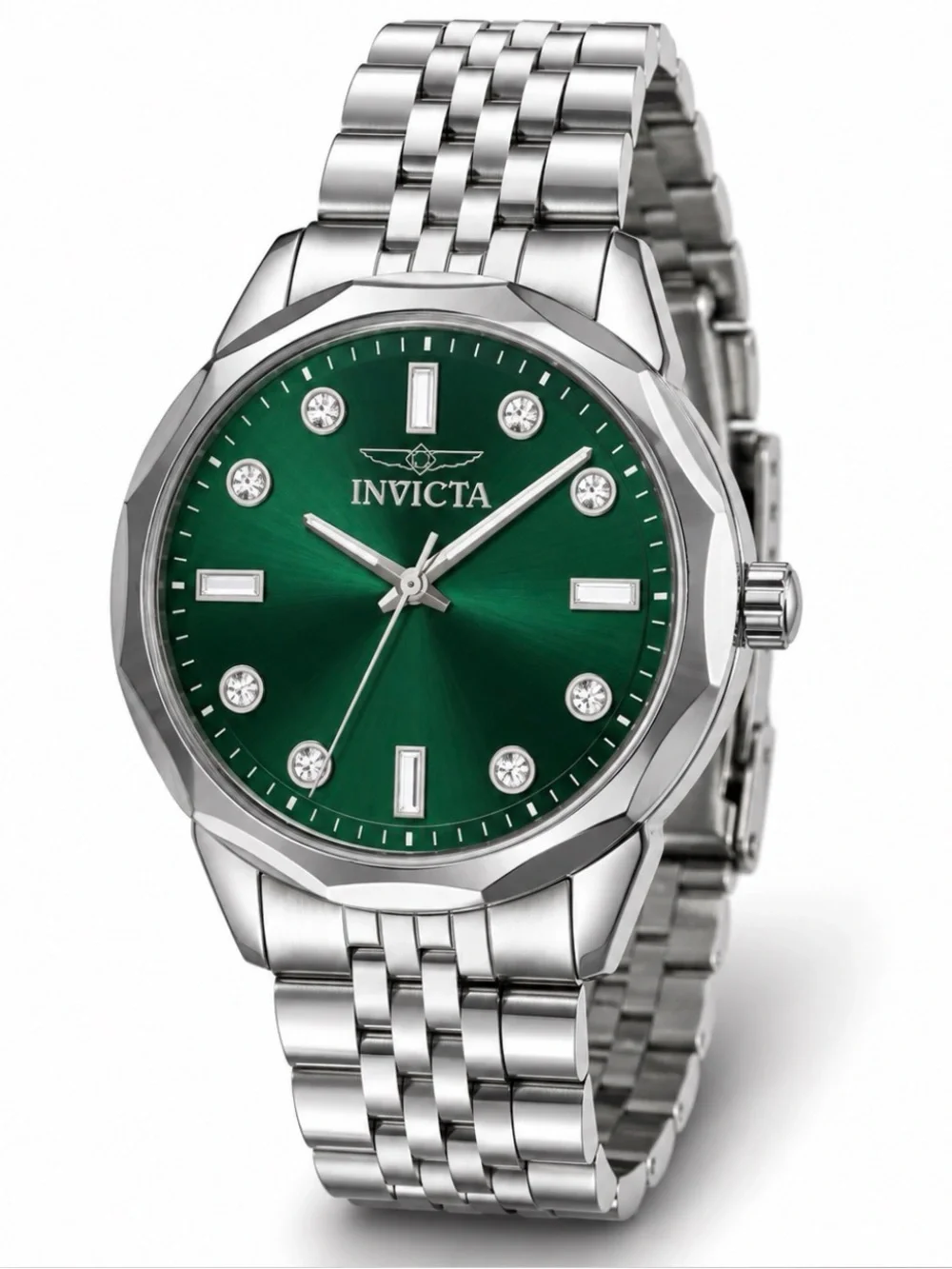 Invicta Celestial Women's Silver Watch - 33.4mm, Austrian Crystal Time Markers